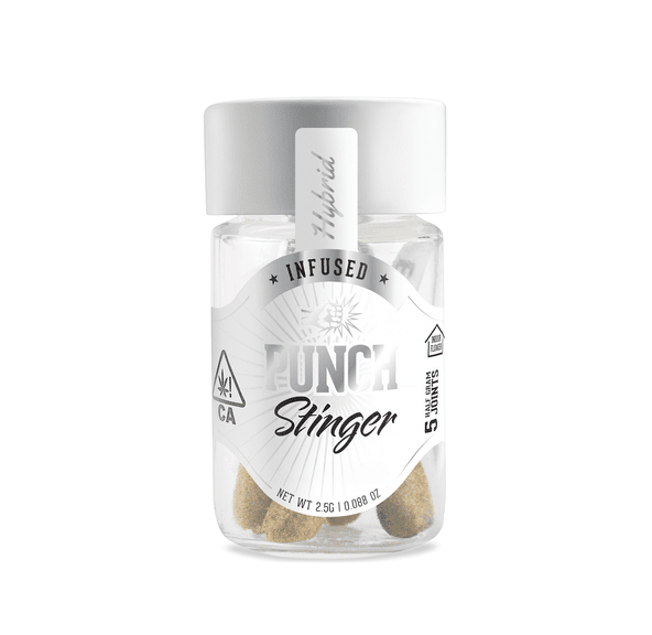 Punch | Infused Prerolls | 2.5g | 5pc x .5g | Stinger | Florida's Finest