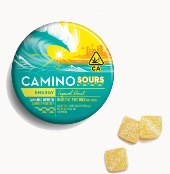 [Camino] THCV Gummies - 2:1 - Tropical Burst Energy (S)