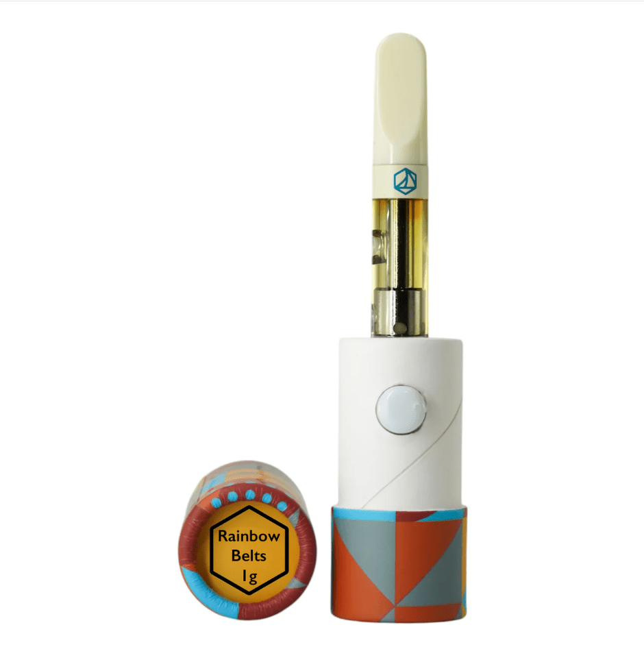 1g Cured Resin Cart - Rainbow Belts - Sunday