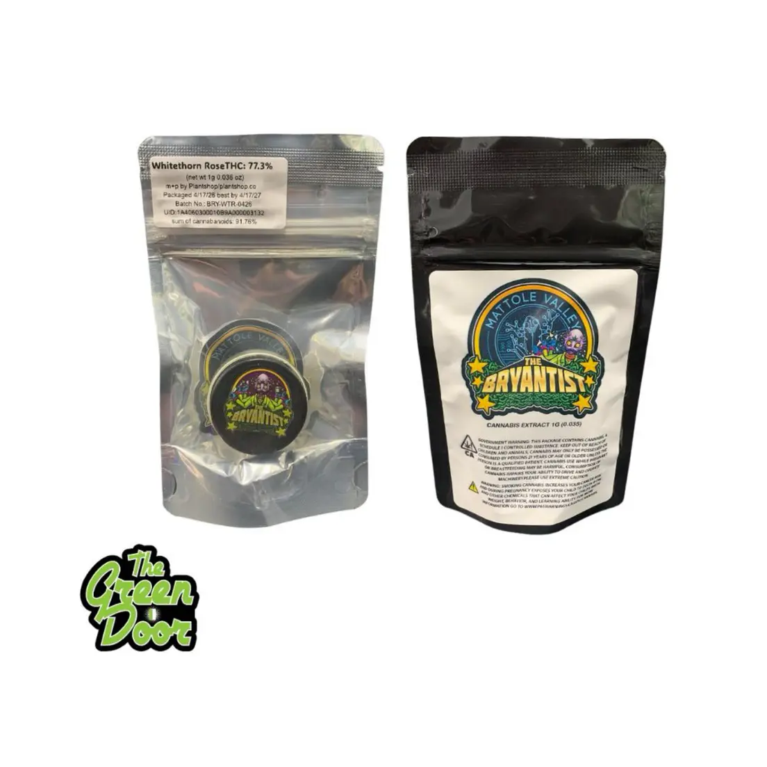 Bryantist - Whitethorn Rose - Live Rosin 1g