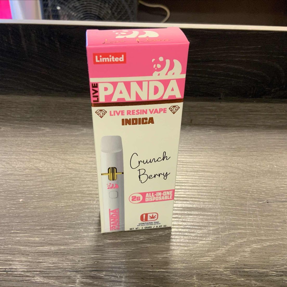 Crunch Berry Live Panda Disposable 2g