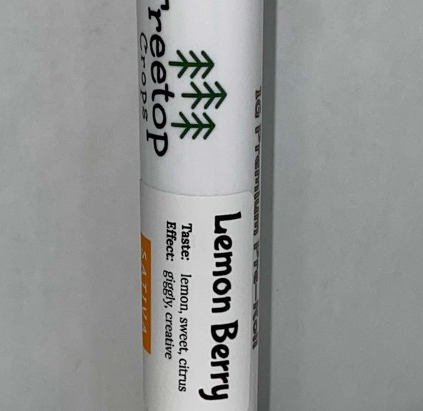 Lemon Berry Treetop preroll