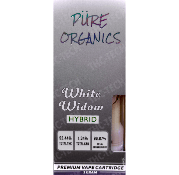 Pure Organics - White Widow - 510 Cartridge