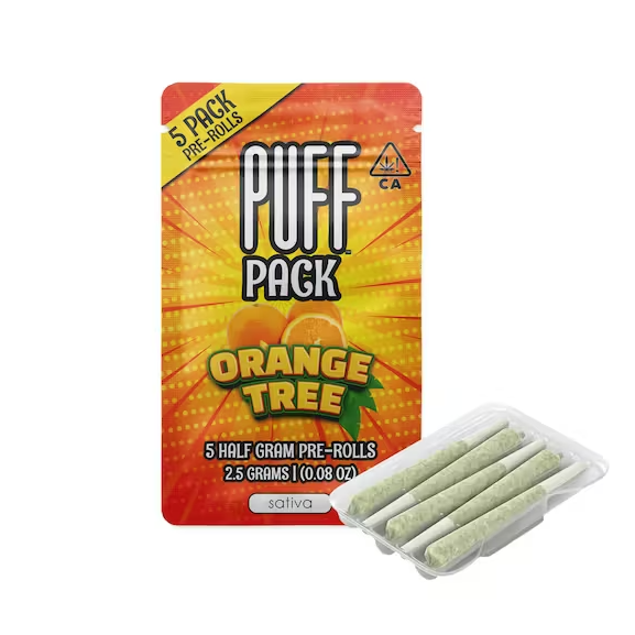 Puff - Orange Tree Preroll 5 Pack