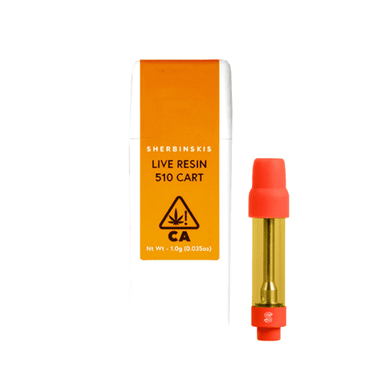 Sherbinskis Live Resin Cartridge Strawberry Sunset 1g