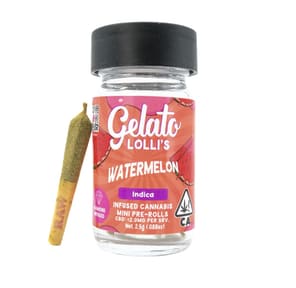 Gelato Infused Mini Pre-roll 5pk Watermelon 3g