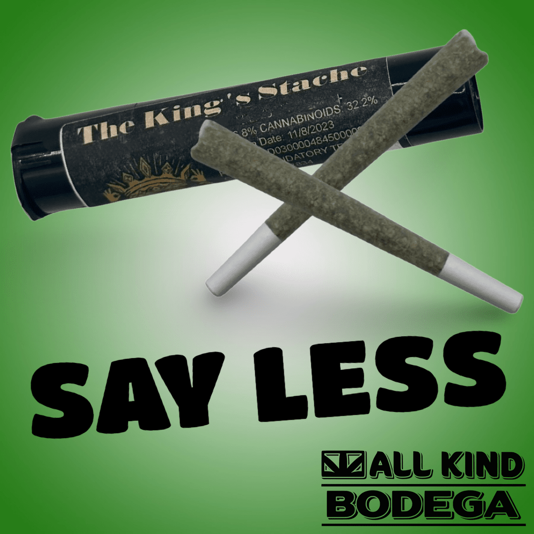 Say Less .5g Preroll 2 Pack (total weight 1g) (@thekingsstache)