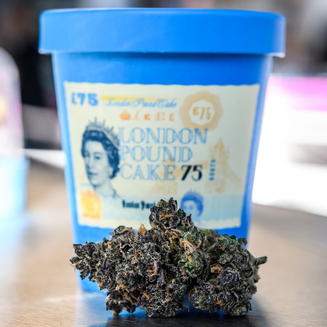 Cookies - London Pound Cake #75 3.5g - Indoor Tub