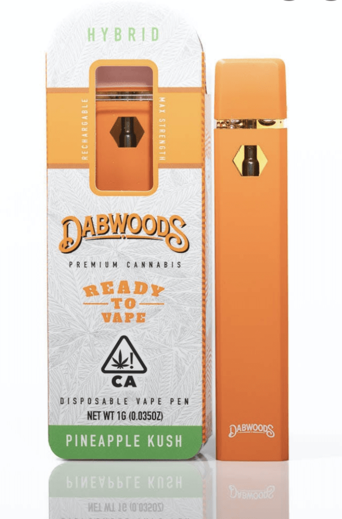 Dabwoods Pineapple Kush Disposable 1g