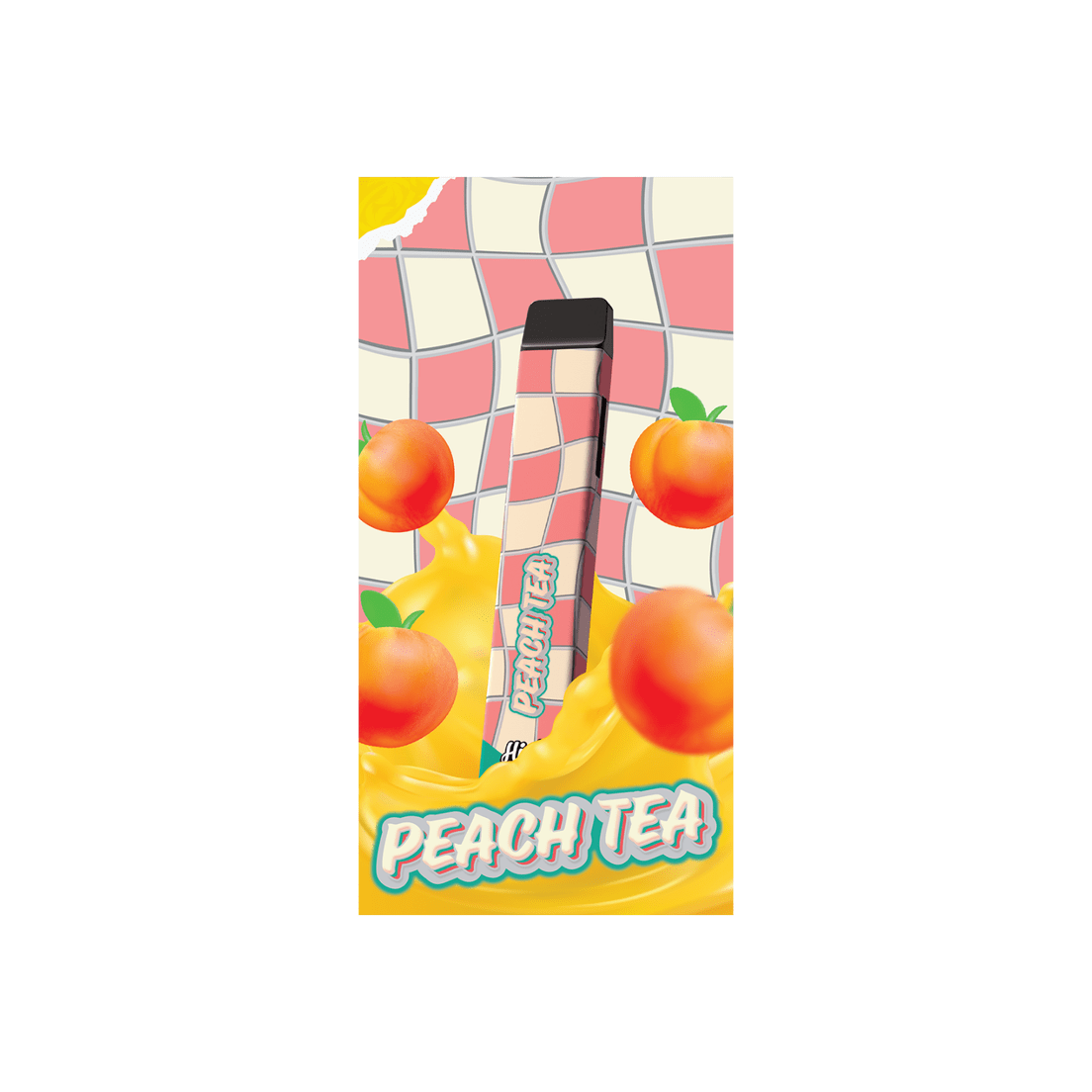 High 90s | AIO Vape | 1g | Distillate | Peach Tea
