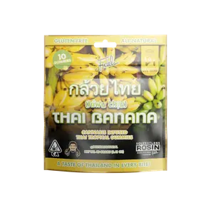 1. Dee Thai 100mg THC Solventless Rosin Gummies - Thai Banana