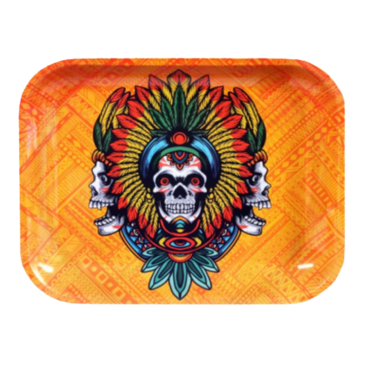 Large Metal Rolling Tray $20