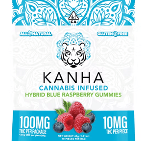 Blue Raspberry - Hybrid - 100mg THC