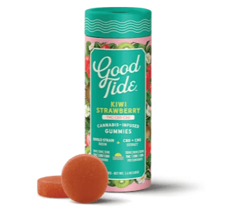 Good Tide Rosin Gummies Kiwi Strawberry 1:1:1 THC / CBD / CBG
