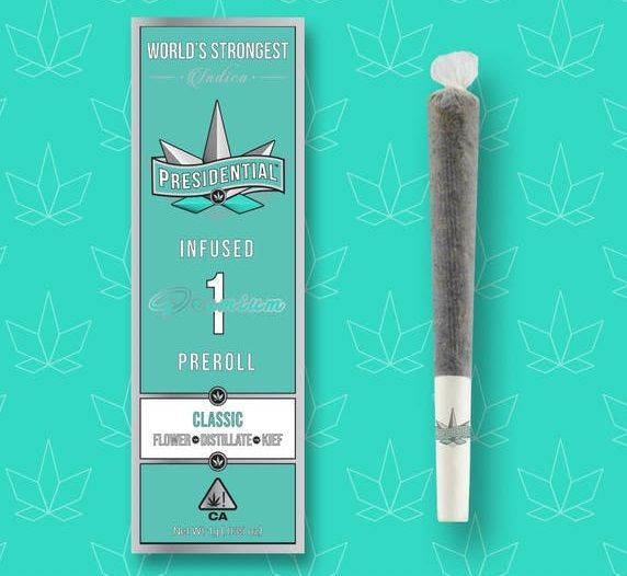 PRESIDENTIAL-INFUSED PREROLL-1G-CLASSIC