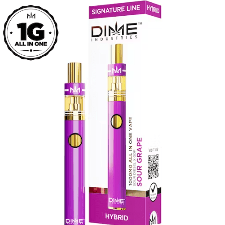 Sour Grape 1000mg All in One Device