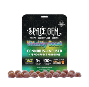 Space Gem - Hybrid Sweet Effect Mini Gems 20pk 100mg THC