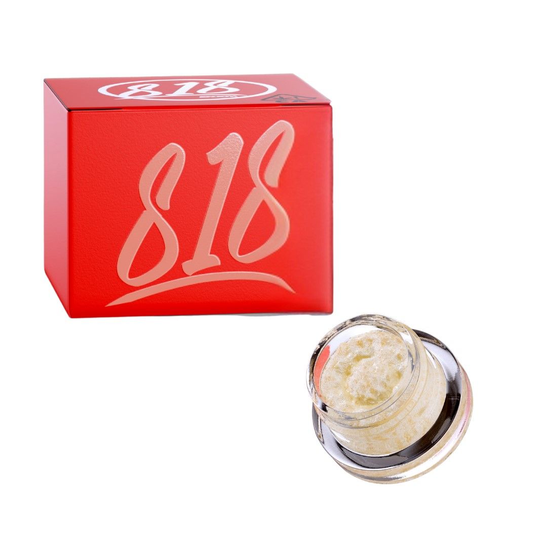 818 Live Rosin Strawberry Banana 1g