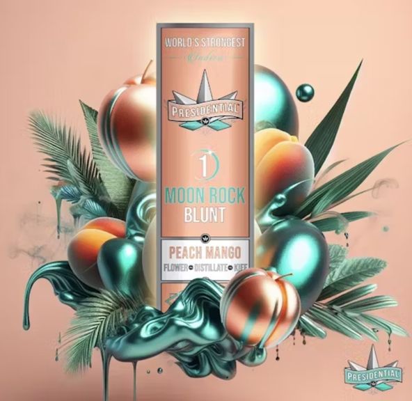 Moon Rock Blunt - Peach Mango