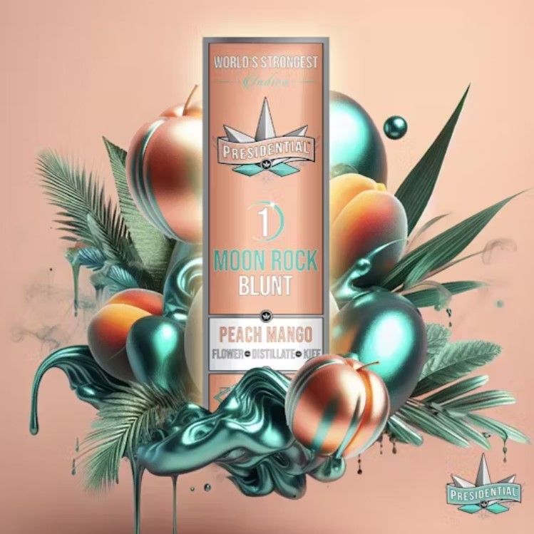 Moon Rock Blunt - Peach Mango