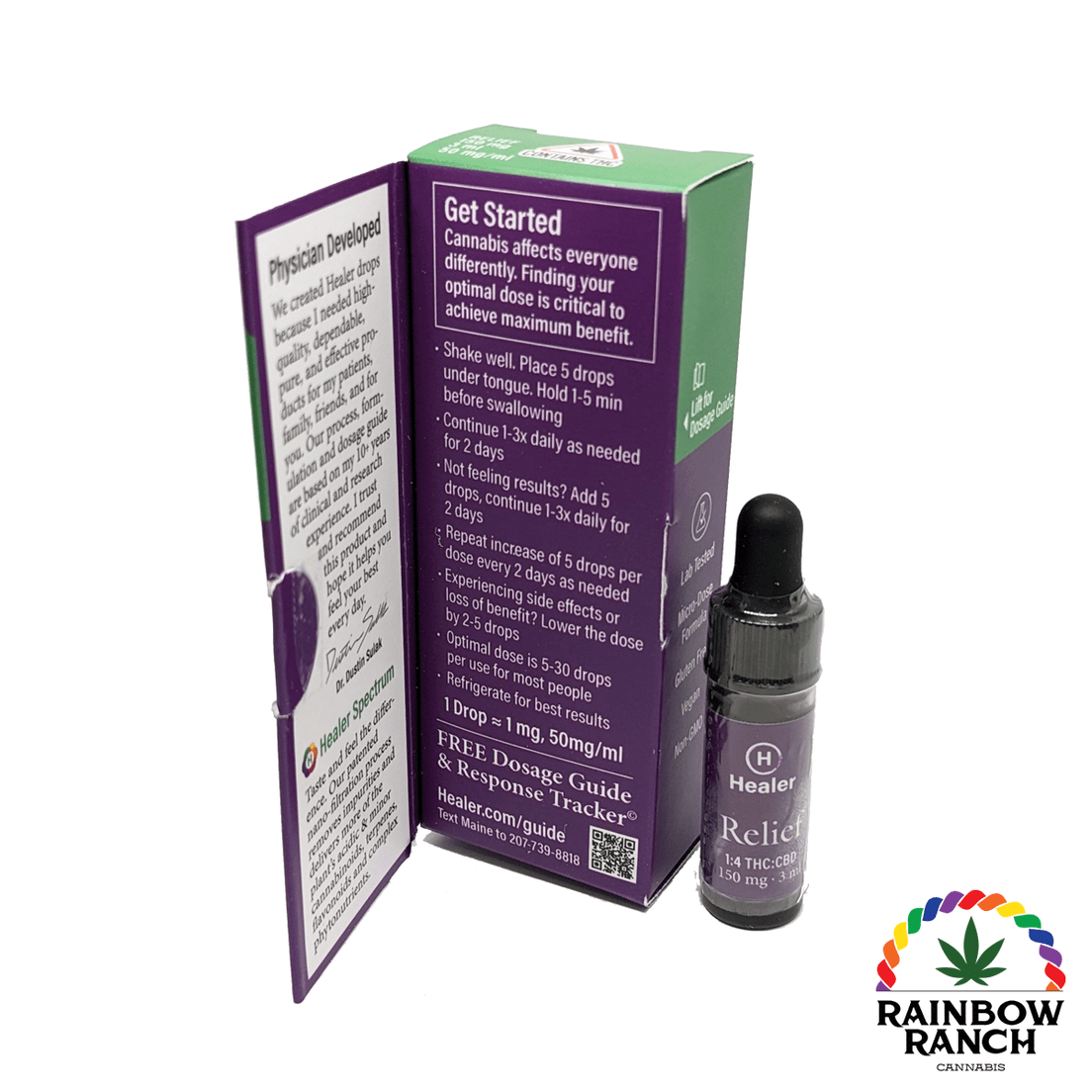 Healer Relief Drops - 150mg