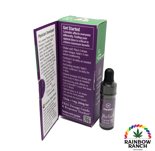 Healer Relief Drops - 150mg
