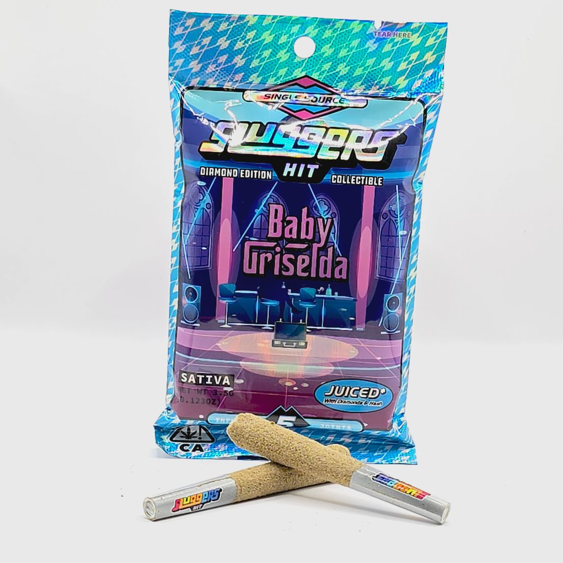 Sluggers - Infused Preroll - Baby Griselda - 5ct at Goodies | Sweede