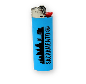 Kolas Branded Lighter BIC Sacramento Blue