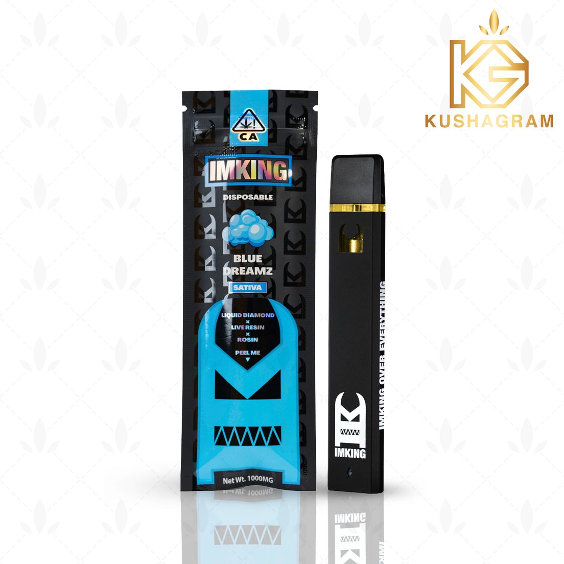 IMKING - Blue Dreamz - Liquid Diamond Disposable Vape - 1g