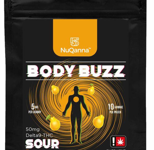 Body Buzz: Full Spectrum: 50mg : SOUR Pear