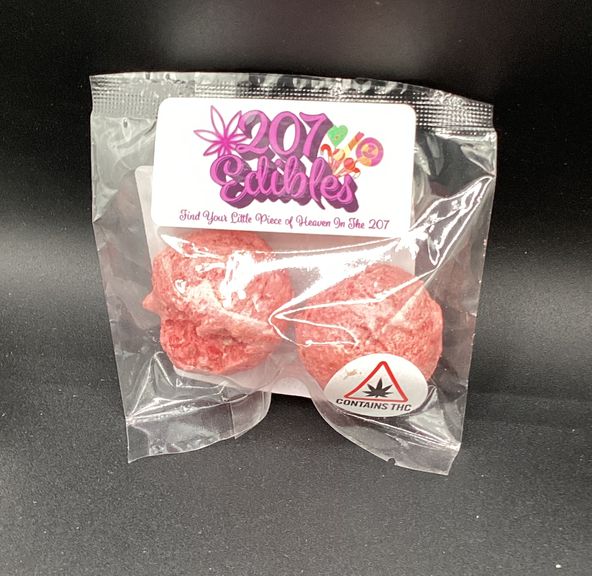 207 Edibles- Cherry- Cheesecake Bites- Freeze Dried- THC Distillate- 20mg- On special