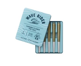 Wave Rider - Acai Gelato 5 Pack Prerolls 2.5g