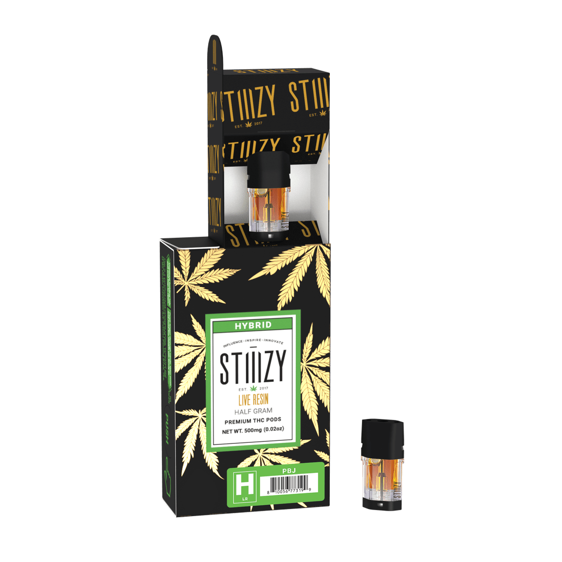 Stiiizy Peanut Butter Jelly .5g POD Live Resin