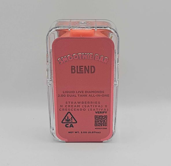 Smoothie Bar - Disposable - Strawberries n Cream x Crescendo - 2G