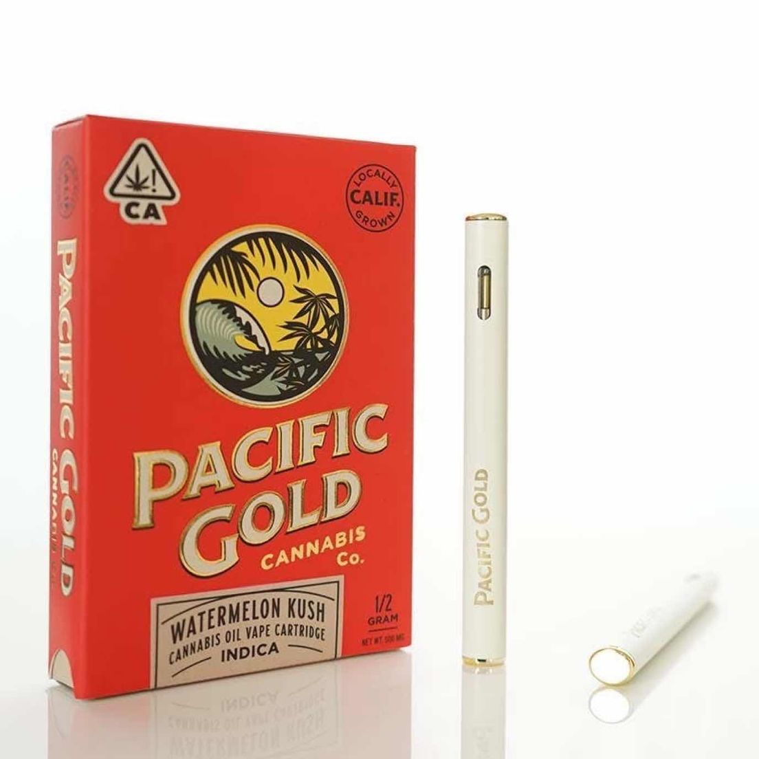 .5g Watermelon Kush Disposable Cart  - PACIFIC GOLD