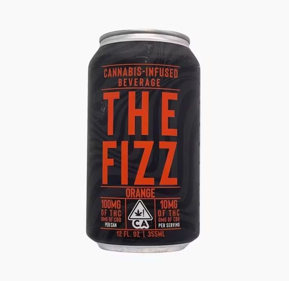 The Fizz Sparkling Water - Orange 100mg