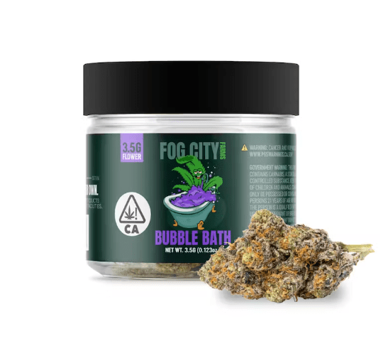 Fog City Farms - Bubble Bath 3.5g Premium Indoor Flower 3.5g