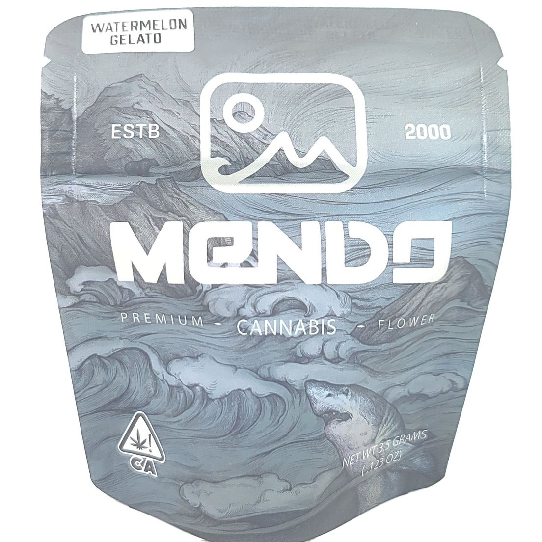 Mendo Flower 3.5g Pouch Greenhouse Watermelon Gelato