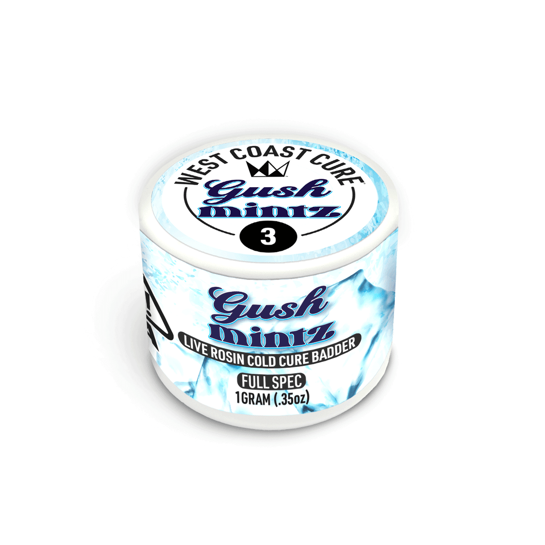 Gush Mintz - Live Rosin Cold Cure Badder - T3