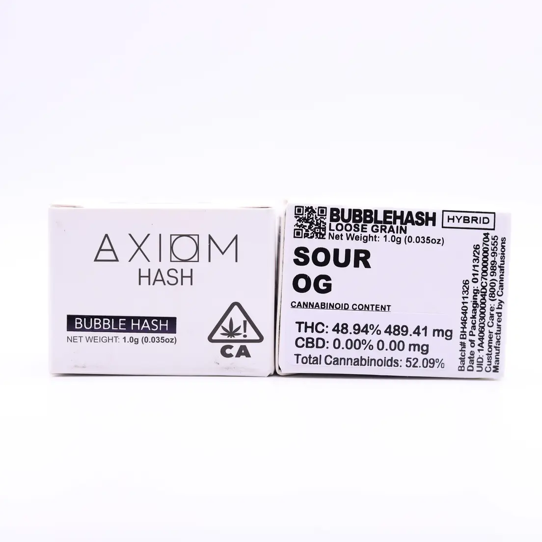 Axiom Hash - SOUR OG BUBBLE HASH