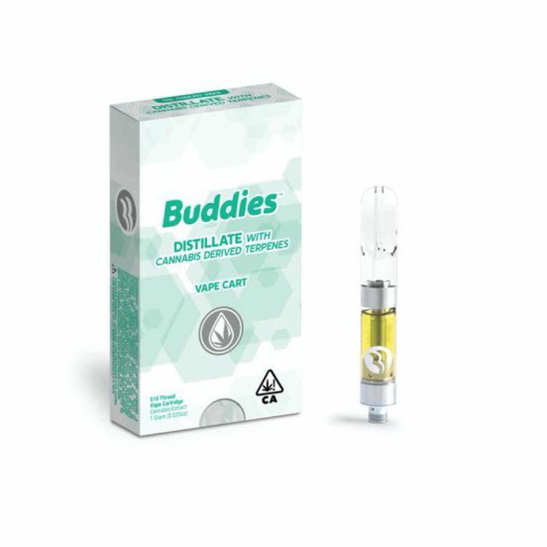 Buddies Brand - Cereal Milk - CDT Distillate Vape Cart 1g
