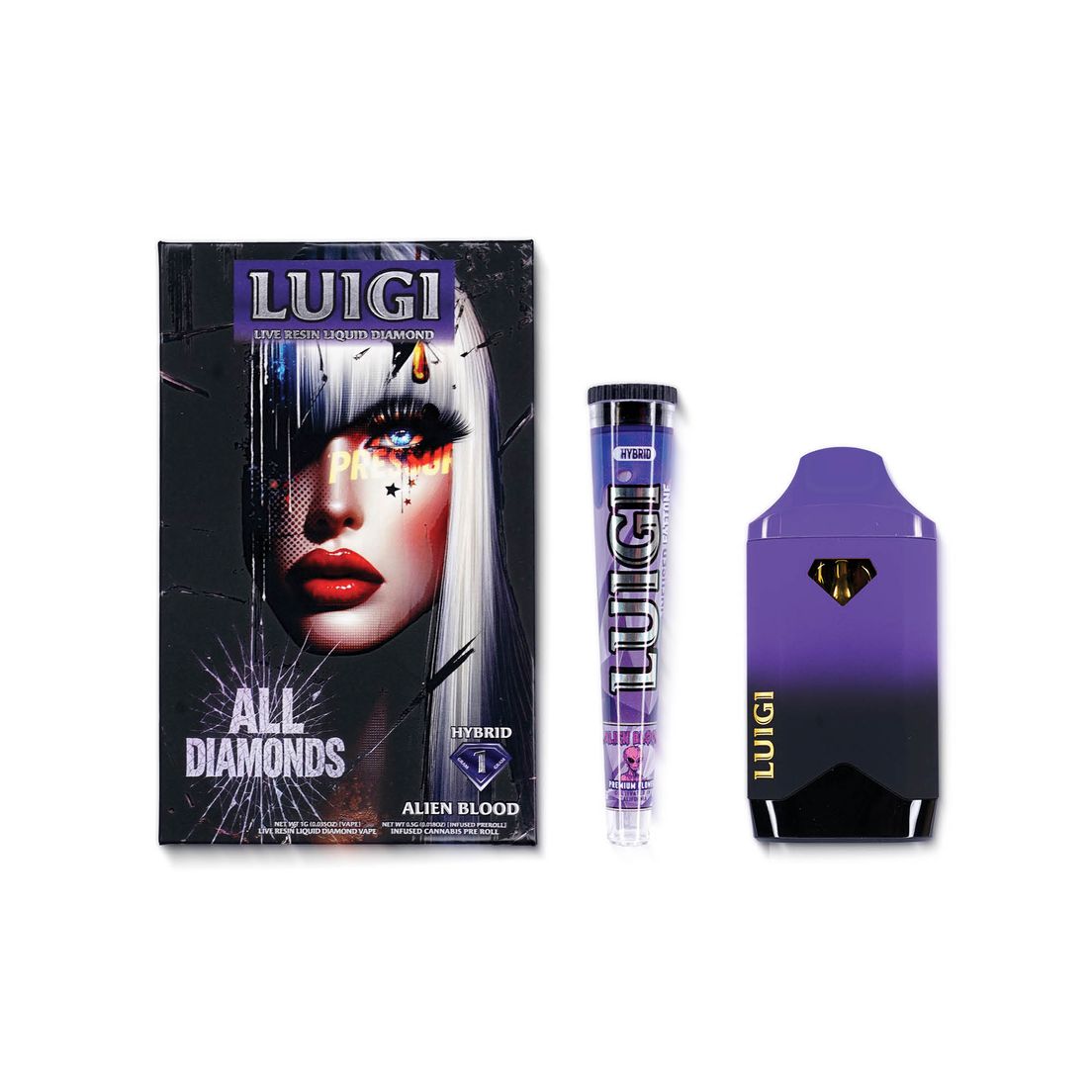 Luigi - Alien Blood AIO 1g