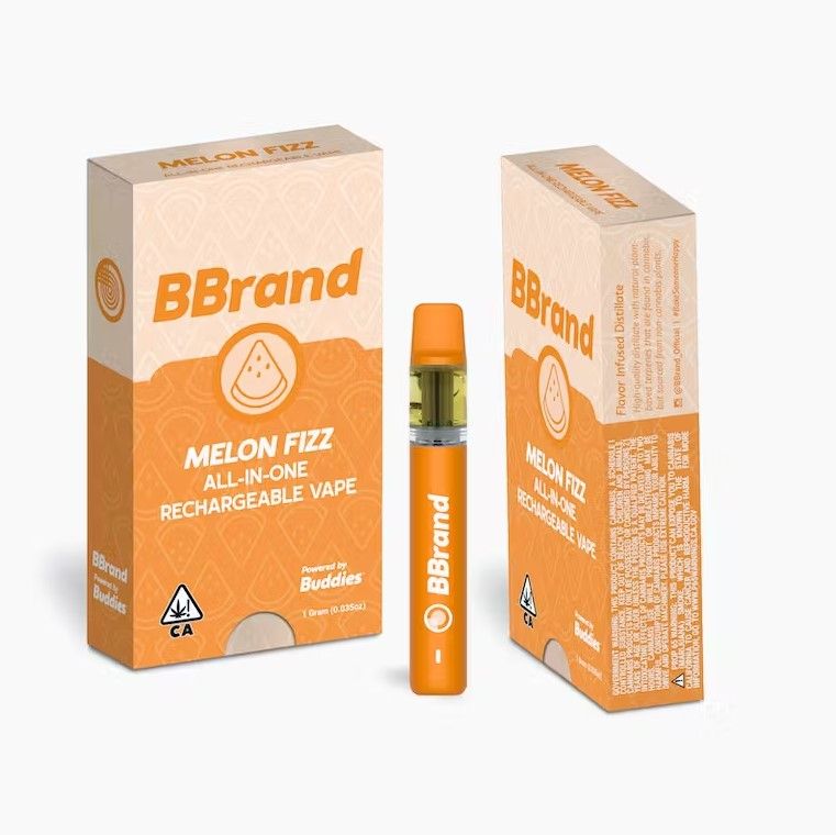 BBrand AIO Vape Melon Fizz 1g