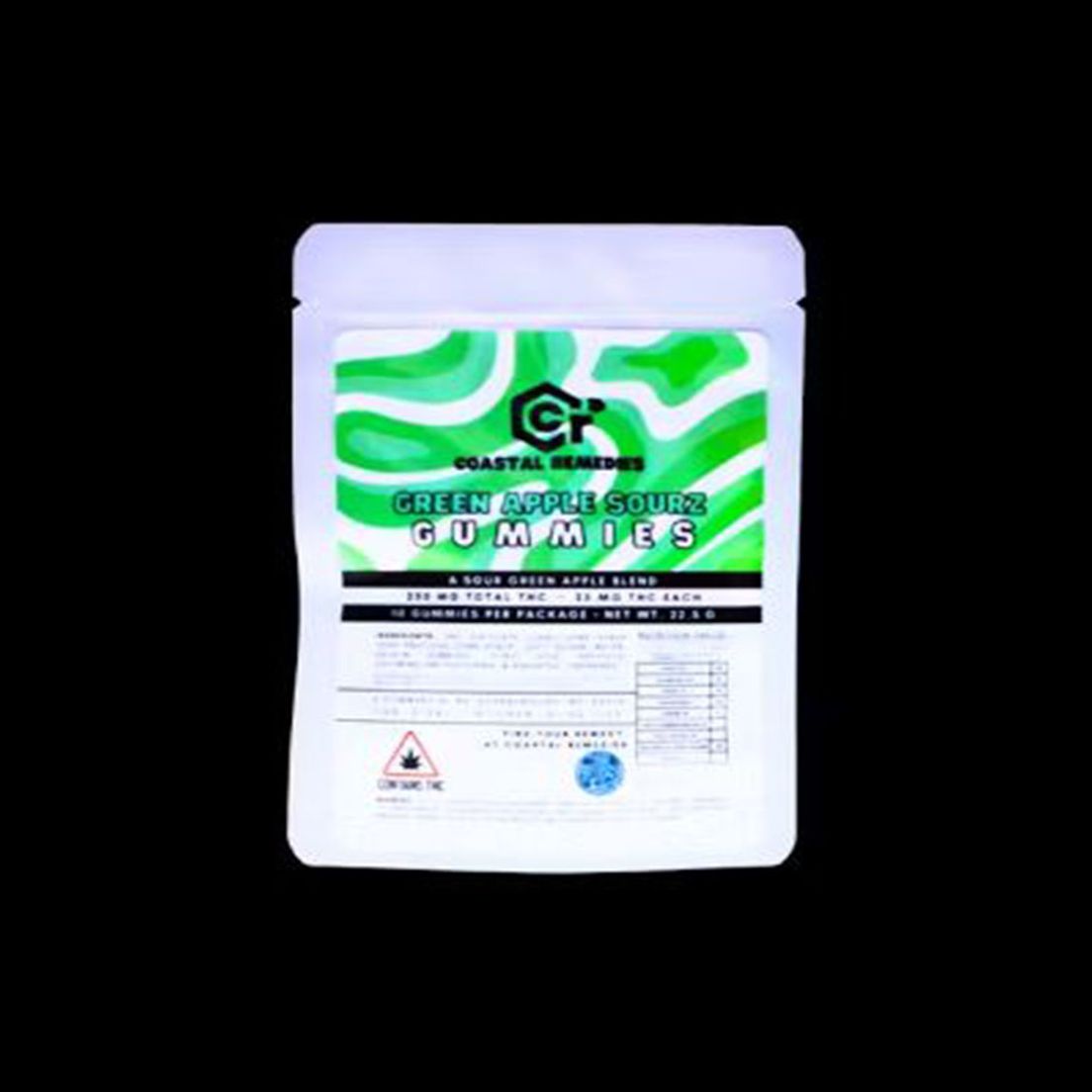 CR|500MG Green Apple SOURZ|Gummy