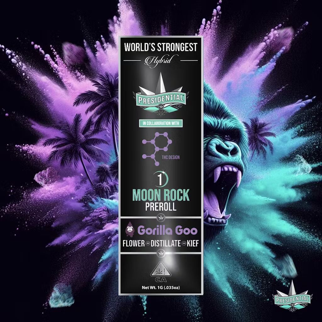 Presidential - Gorilla Goo Moon Rock Preroll 1g