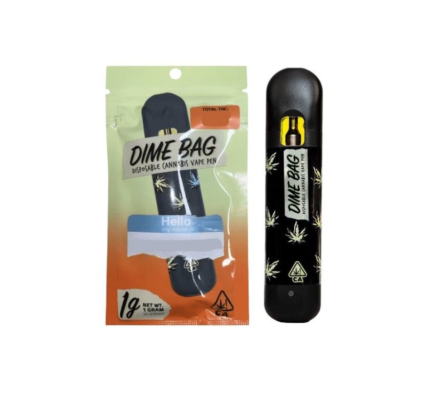 Dime Bag AIO Vape Blueberry Kush 1g