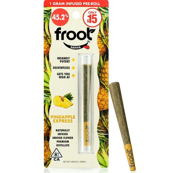 Froot | Infused Preroll | 1g | Pineapple Express