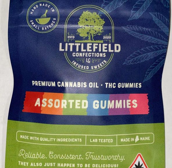 50mg Assorted THC gummies Littlefield