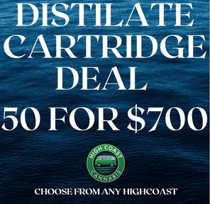 50 Highcoast Distillate Cartridge Deal