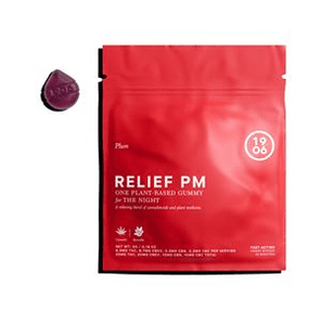 1906 Relief PM (Plum) Gummies- 250mg | 200mg CBDV | 100mg CBN | 100mg CBC